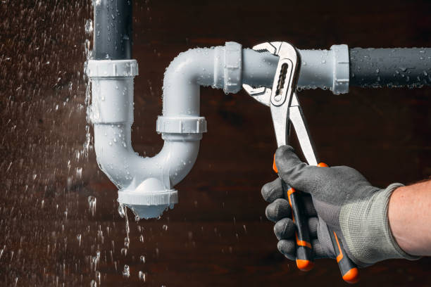 Professional Sewer Line Repair technician working in Trenton, NJ